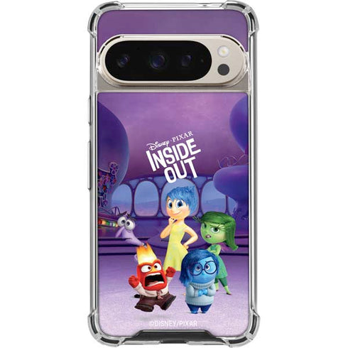Disney Inside Out Headquarters Pixel 9/9 Pro Clear Case
